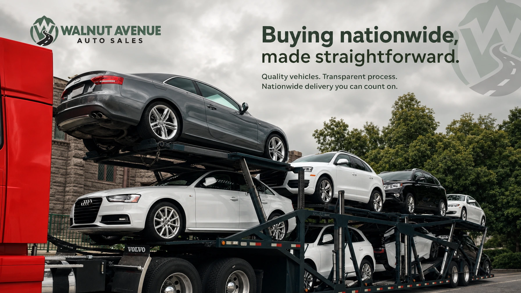 Walnut Avenue Auto Sales nationwide vehicle transport